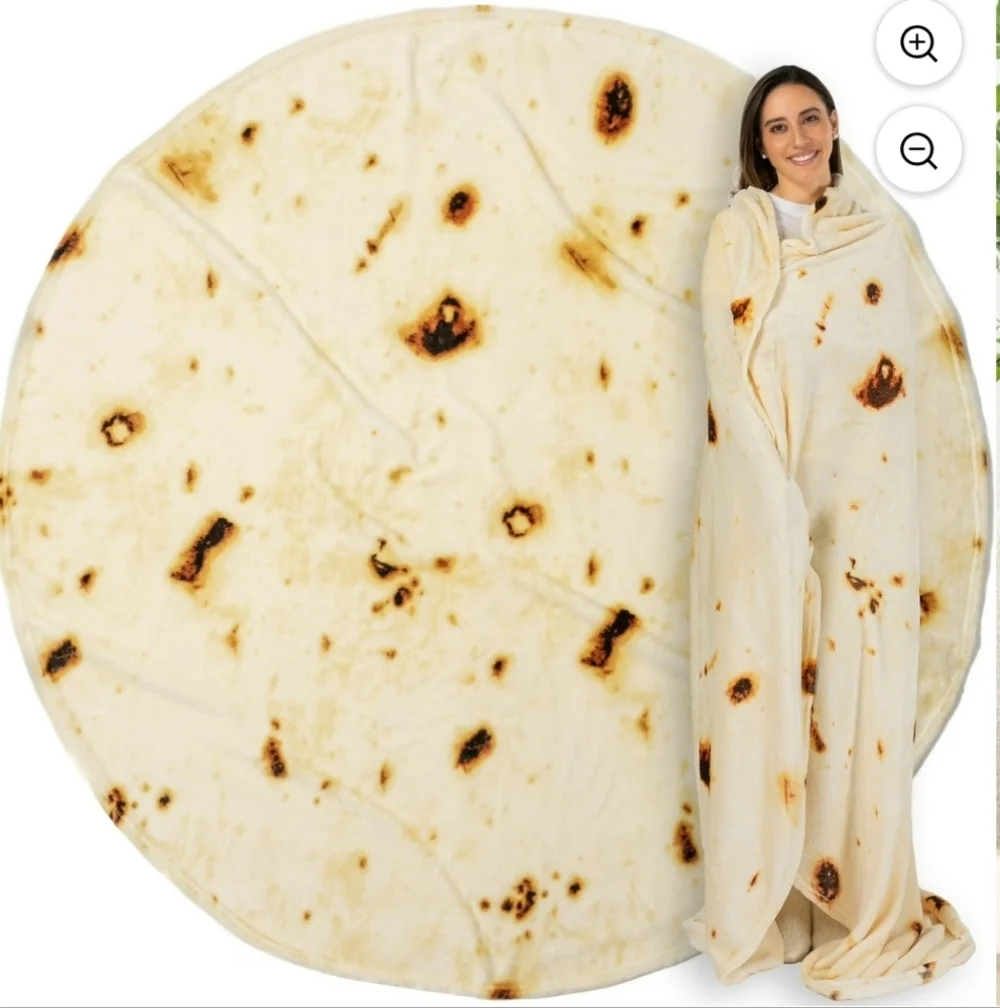 New Burritos Wrap Blanket